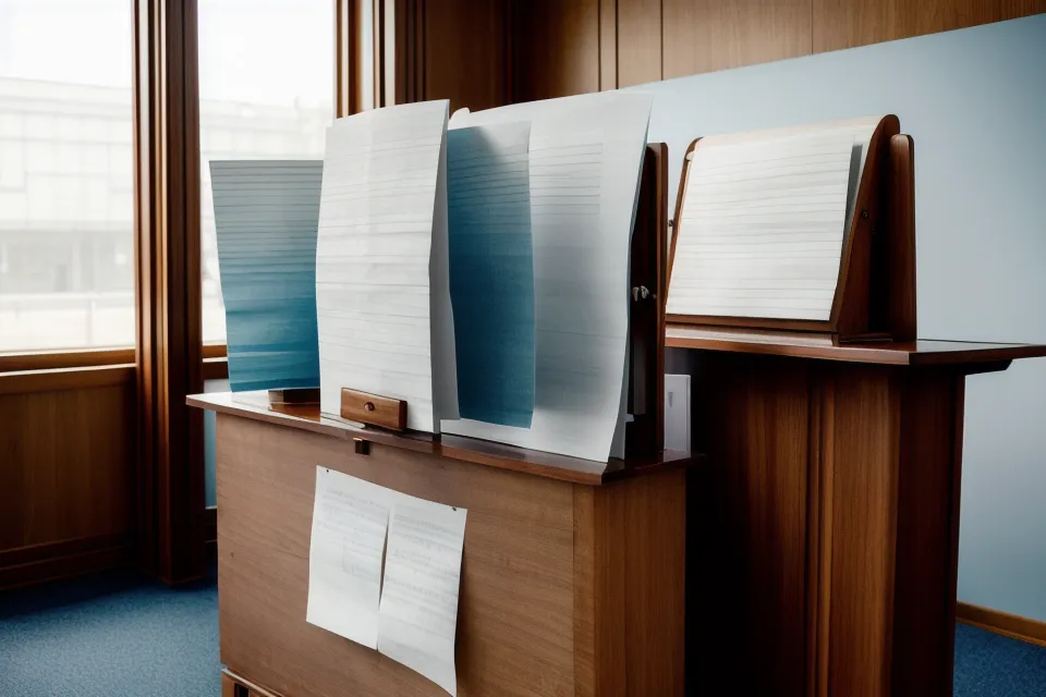 Main posée sur un tableau de bord logistique imprimé, réflexe d'aisance orale avant une prise de parole en réunion